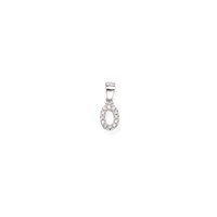 Charm Amen Donna Letterami in Argento Zirconia L-O - L-O